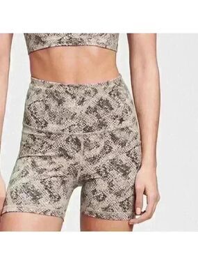 Gap Fit Snakeskin Bike Shorts